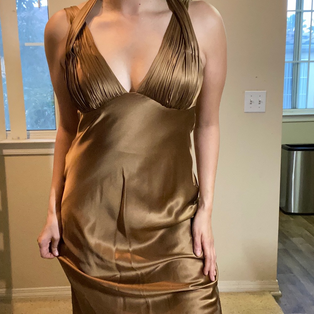 Golden dress